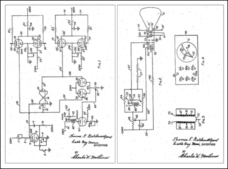 Circuitry Schematic from the Patent
